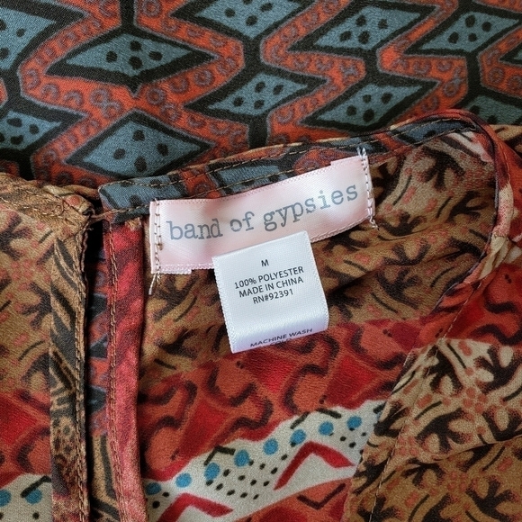 BAND of Gypsies Sleeveless Dress, Size M - Picture 5 of 6